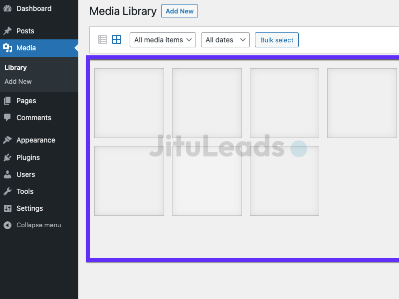Uploaded Images Showing as Blank in Media Library